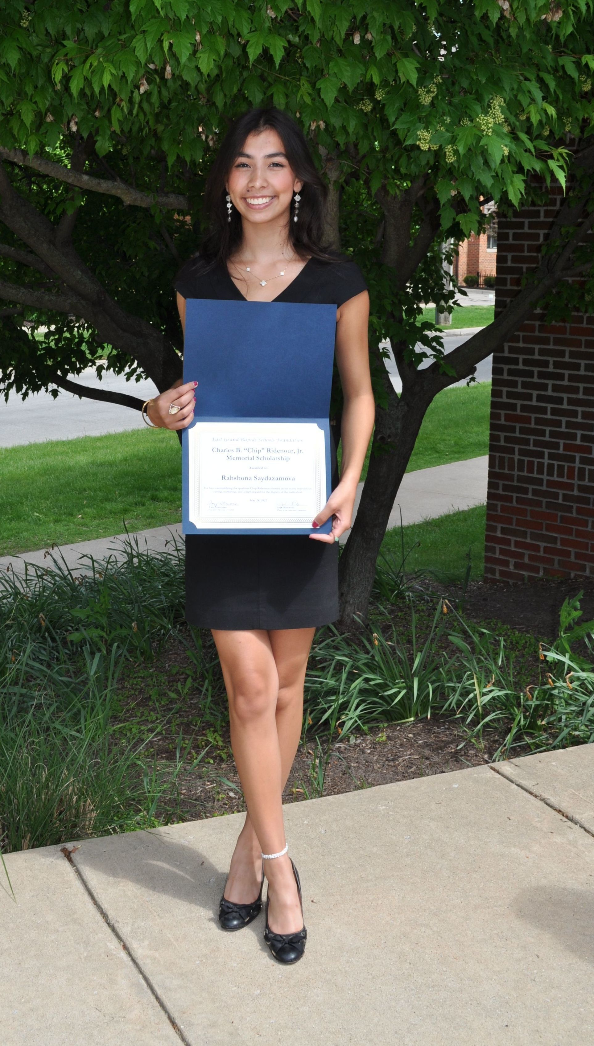 Rahshona Saydazamova - Charles B. “Chip” Ridenour Jr. Scholarship
