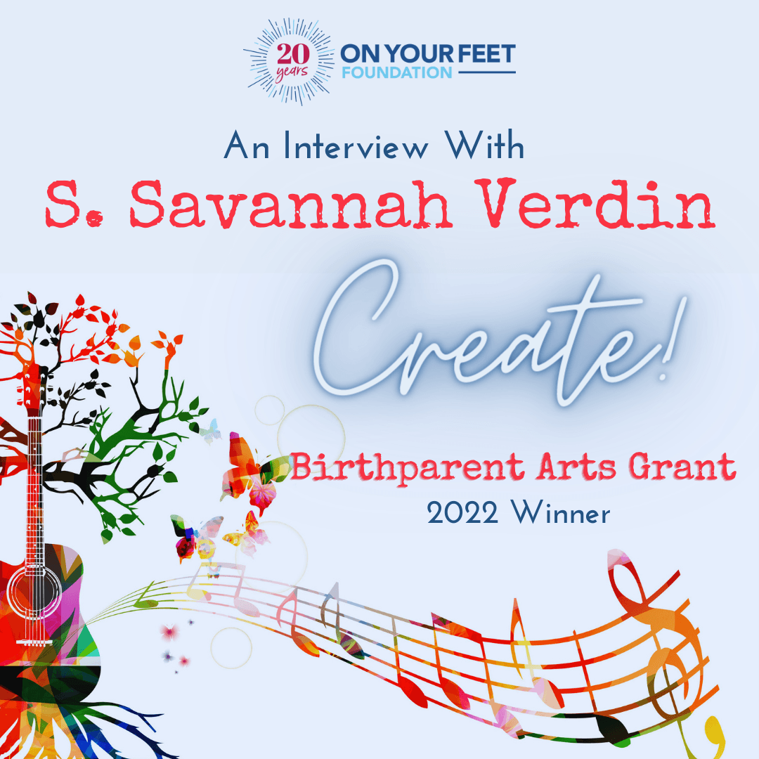 An Interview with our 2022 Create! Arts Grant Winner, S. Savannah Verdin