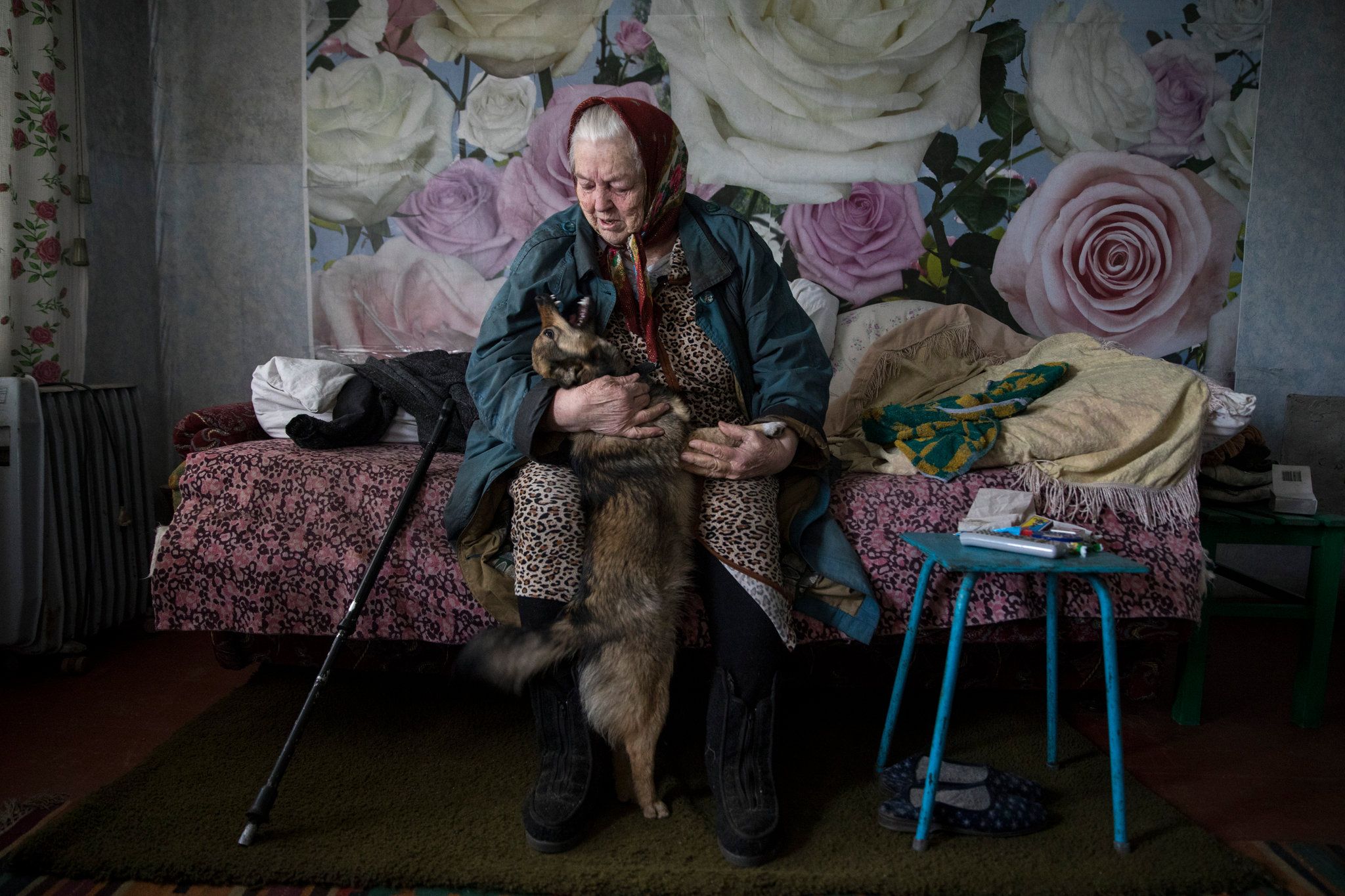 Growing Old Amid Shelling and Frostbite in Ukraine