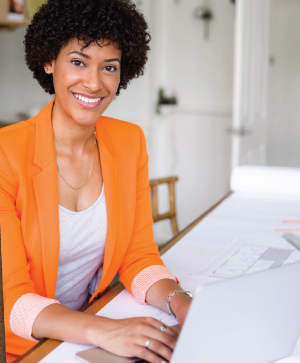 Young woman starts a new career thanks to help from Goodwill.