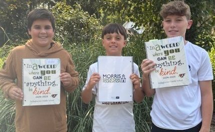 Sixth Grade Academy Planners – $2,500