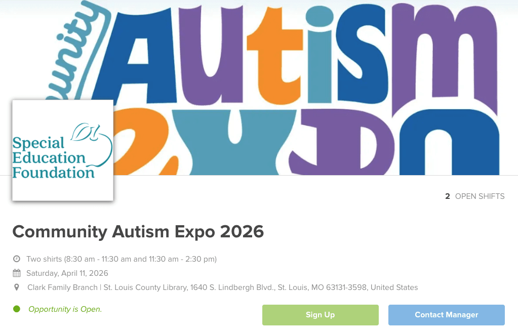 Community Autism Expo - Saturday, April 11, 2026