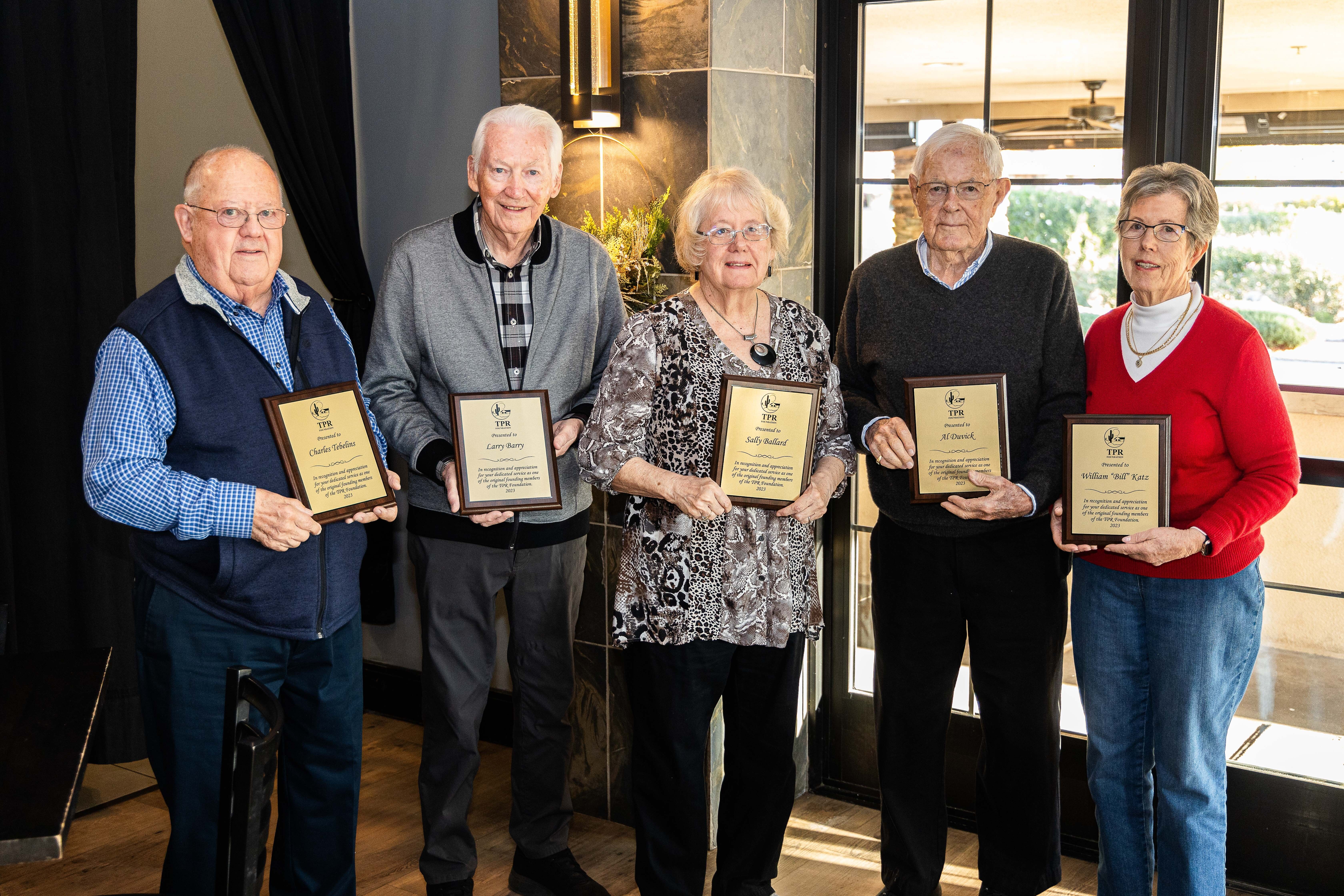 TPR Founders Honored