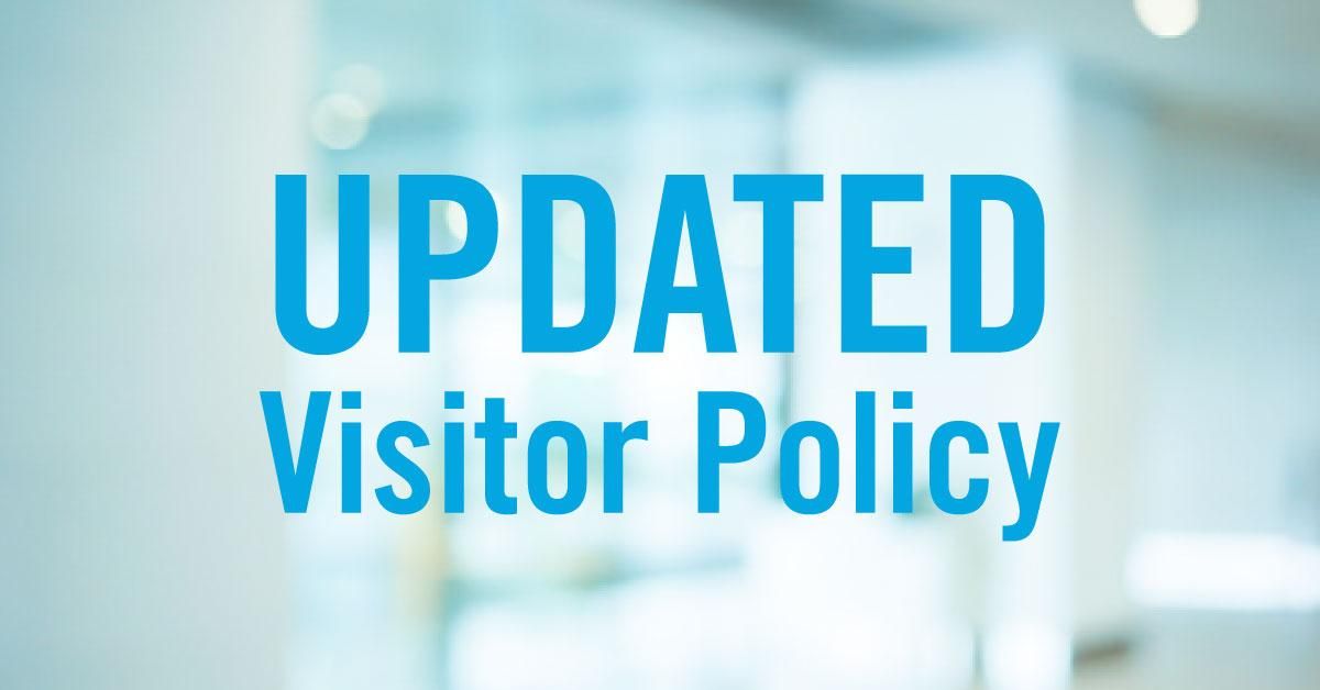 Visitor Policy During Pandemic