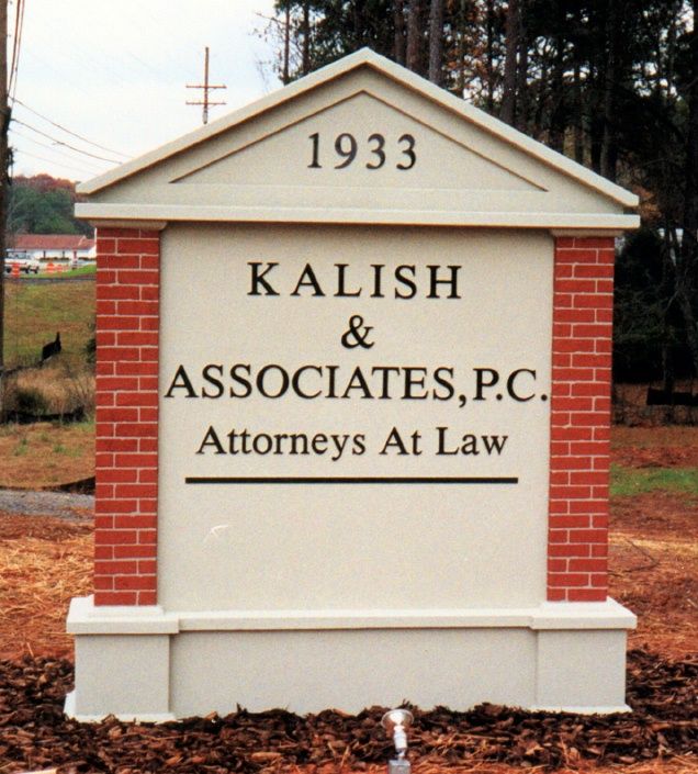 A10153 - Law Office Monument Sign