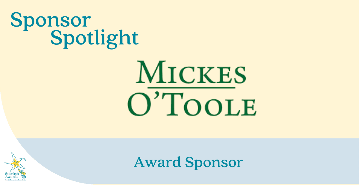 Mickes O'Toole logo on yellow background