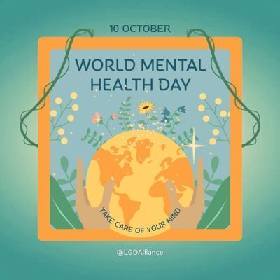 Today is World Mental Health Day!