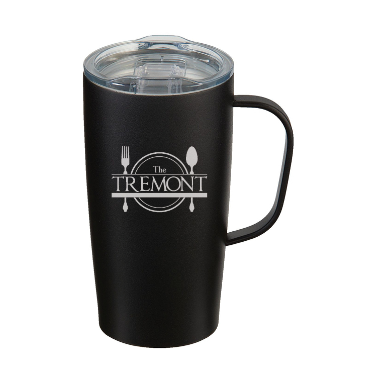 Accessories: 20 Oz. Everest Stainless Steel Travel Mug with Handle