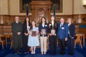 Three High School Students Honored 