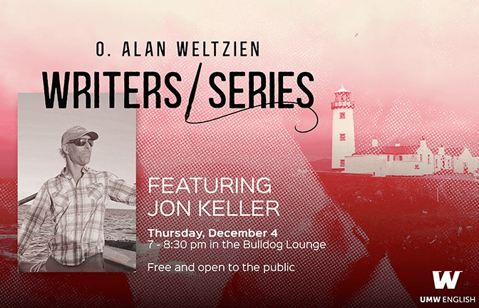 O. Alan Weltzien Writers Series Hosts Author Jon Keller
