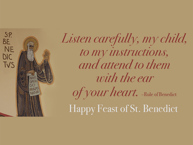 Happy Feast of Benedict