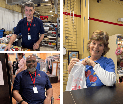 volunteer picture grid