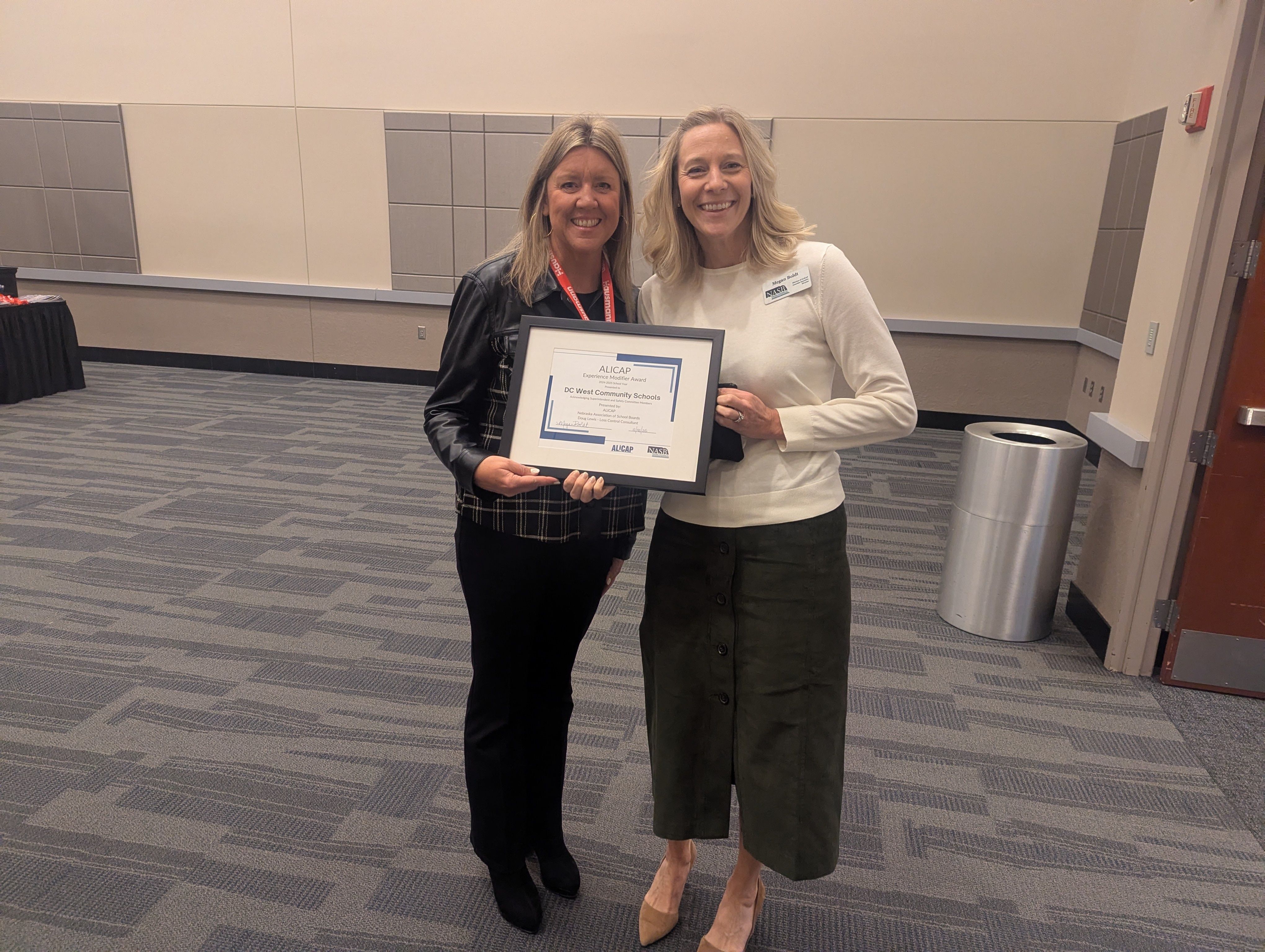 Experience Modifier Award: DC West Community Schools