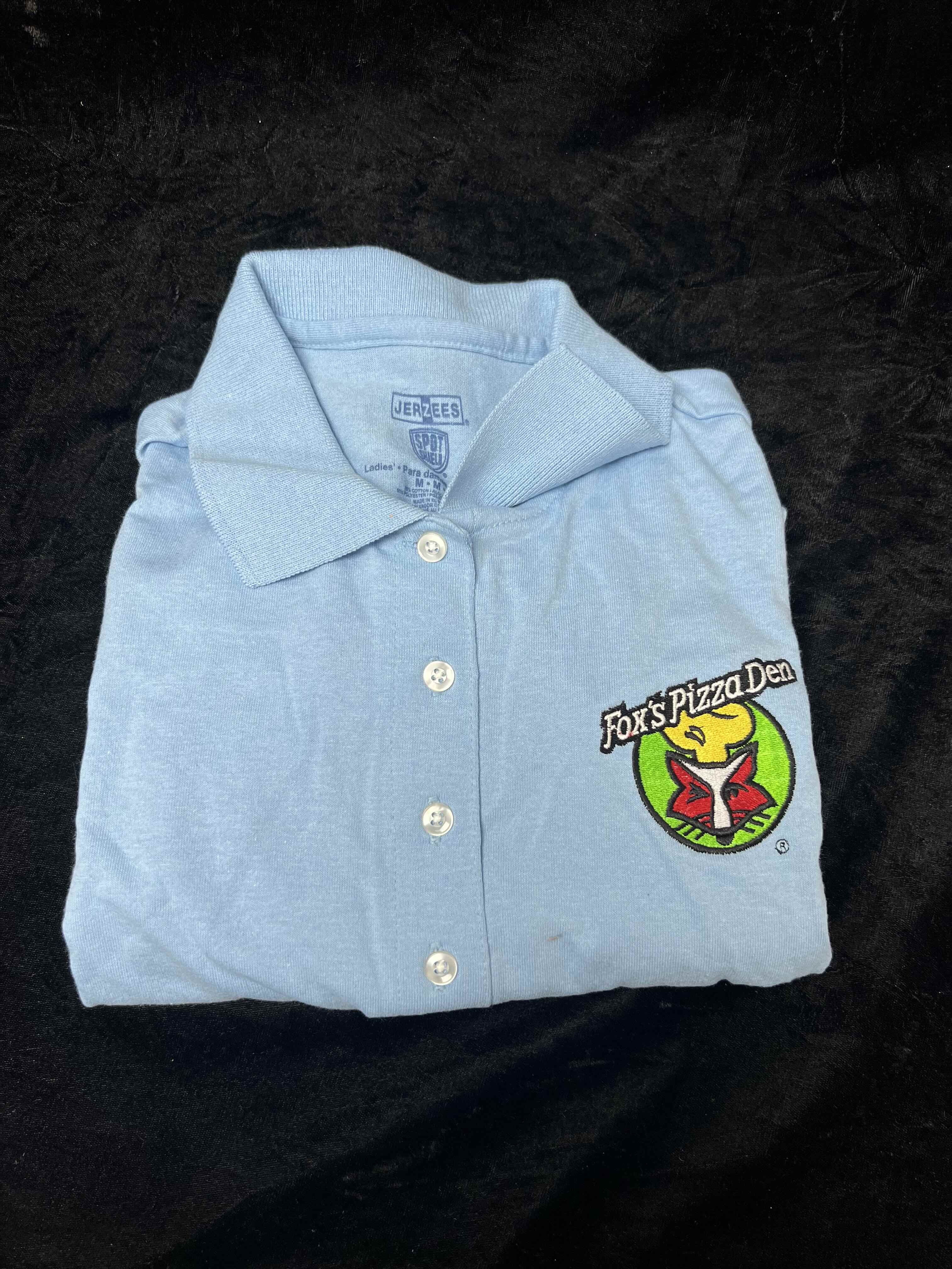 SALE Fox's Logo -  XL Light Blue Polo