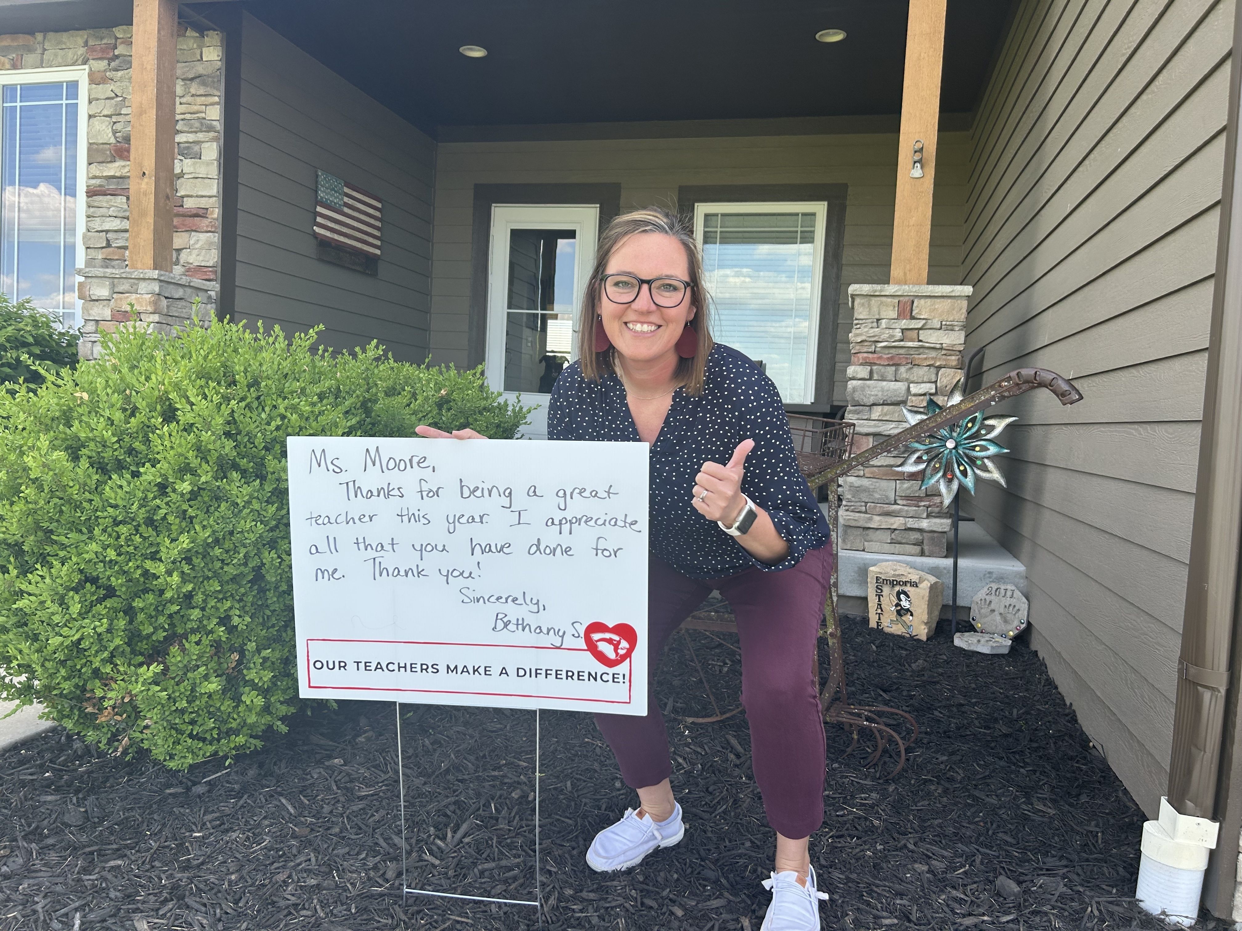 Teacher in classroom