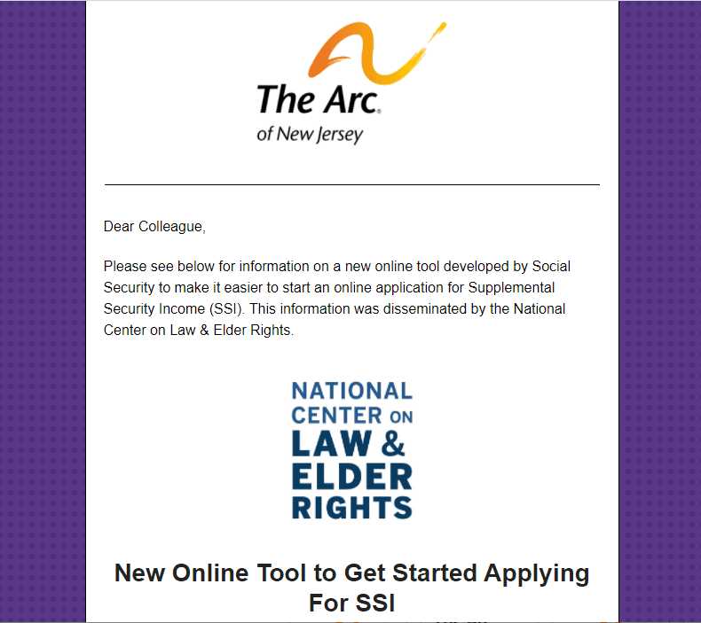 New Online Tool to Start an SSI Application