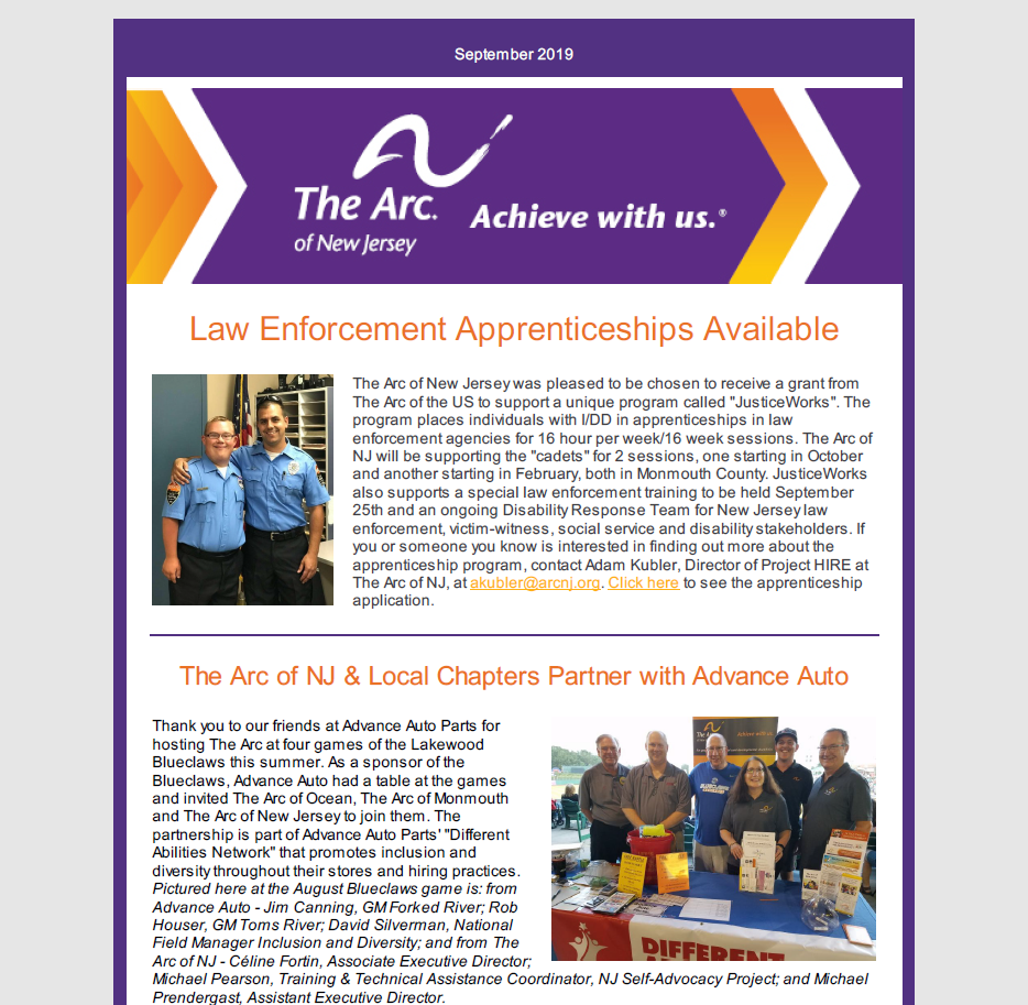 September E-News 2019
