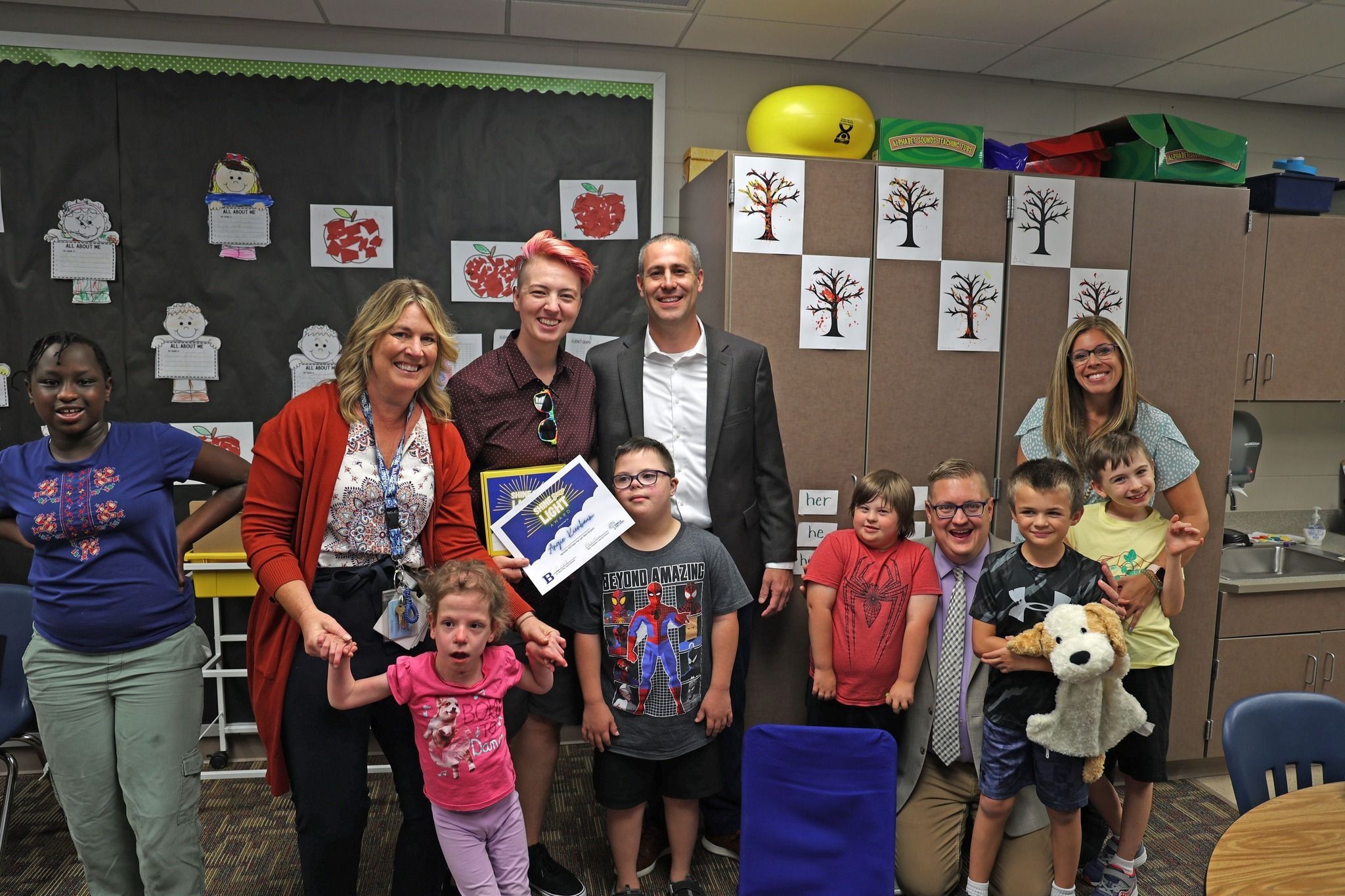 New Shine Your Light Award Recognizes Teachers & Staff Monthly