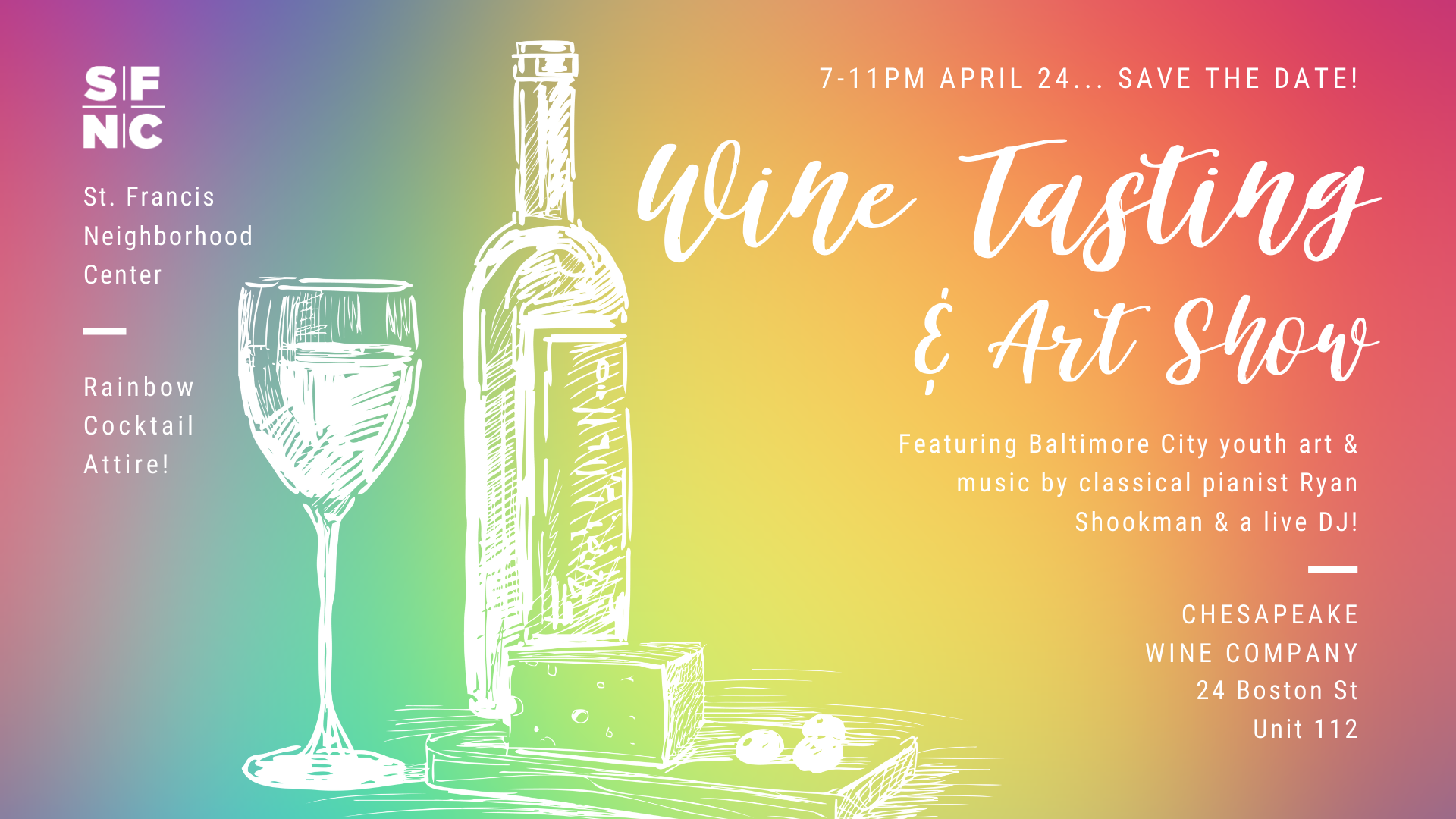 Spring Fundraiser Wine Tasting & Art Show