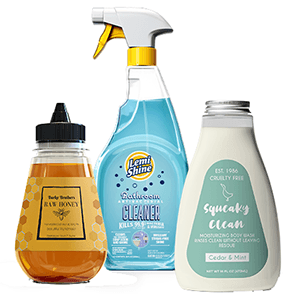 label die cut bottles