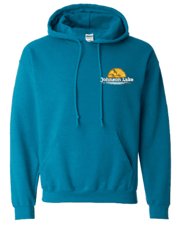 Johnson Lake Hoodie Sapphire