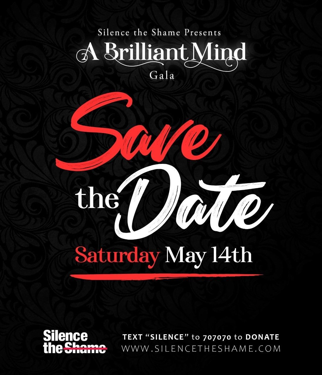 SAVE THE DATE: 2nd Annual A Brilliant Mind Gala on May 14th