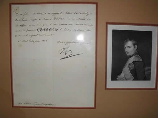 Rare Napoleon Letter donated to the National Cryptologic Museum Foundation by Dr. David Kahn