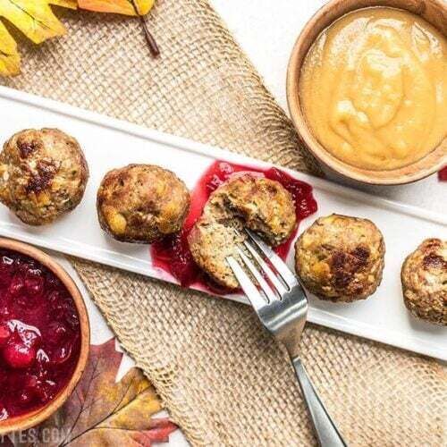 Food Market Recipe: Turkey and Stuffing Meatballs