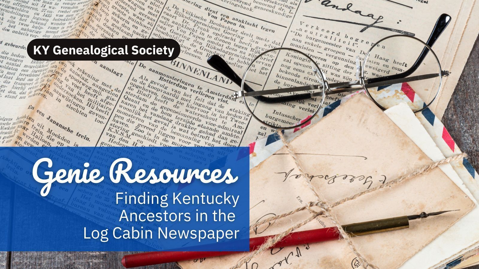 Finding Kentucky Ancestors in the Log Cabin Newspaper