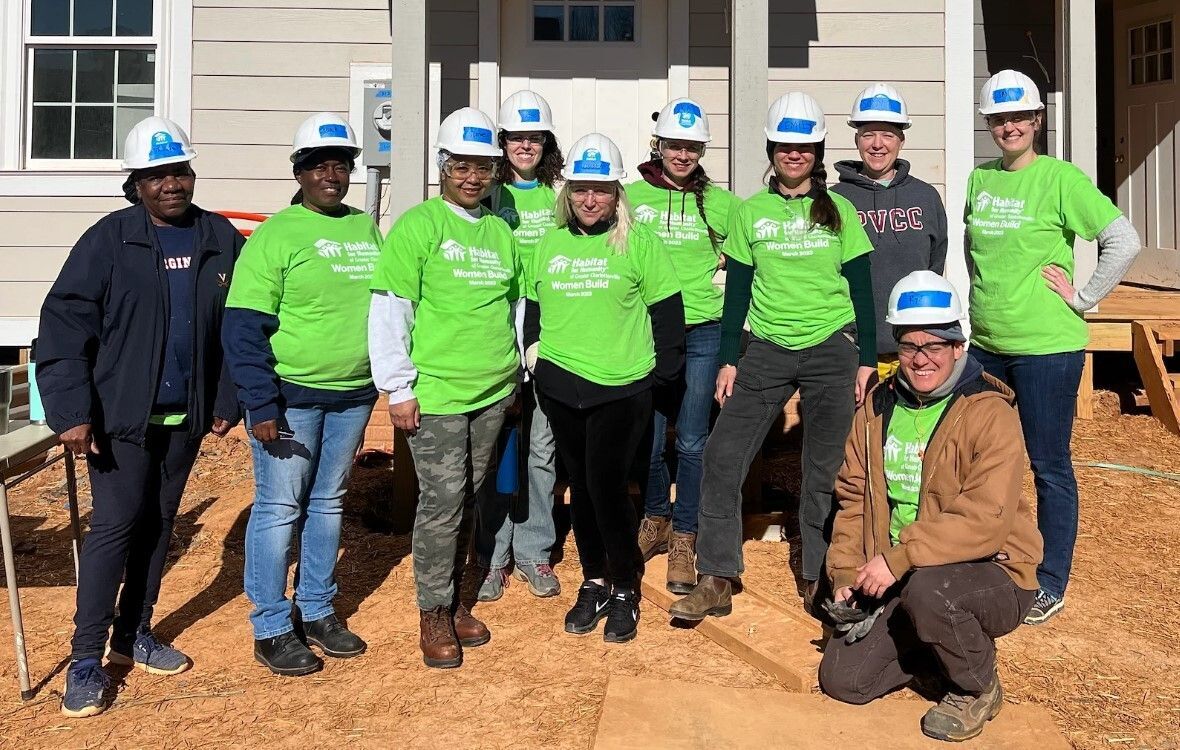 WOMEN BUILD: Facilities Management volunteers support Habitat for Humanity event