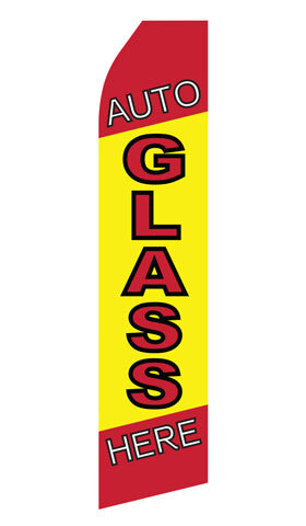 Auto Glass Service Flag