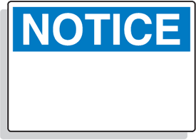 Notice