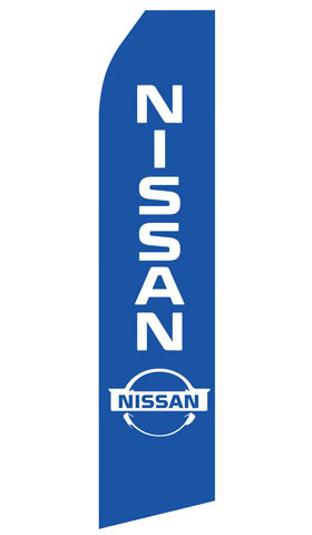 Nissan Logo Econo Stock Flag