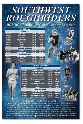 Southwest School Athletic Poster