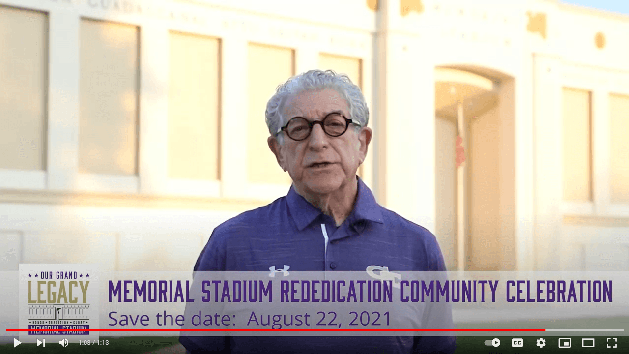 Save the Date | Memorial Stadium Rededication Community Celebration - East Stadium