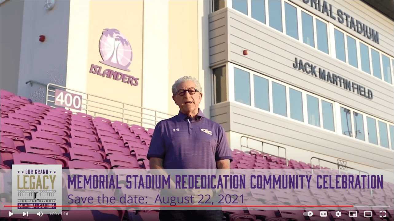 Save the Date | Memorial Stadium Rededication Community Celebration - West Stadium