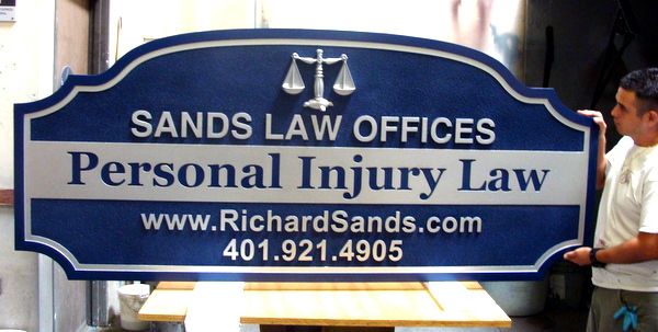A10058 - Law Office Sign, for Personal  lnjury Practice
