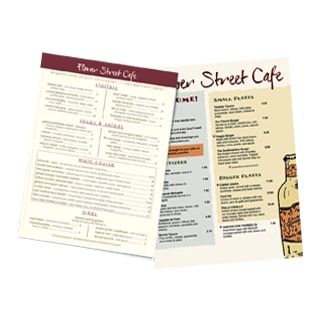 Disposable Menus