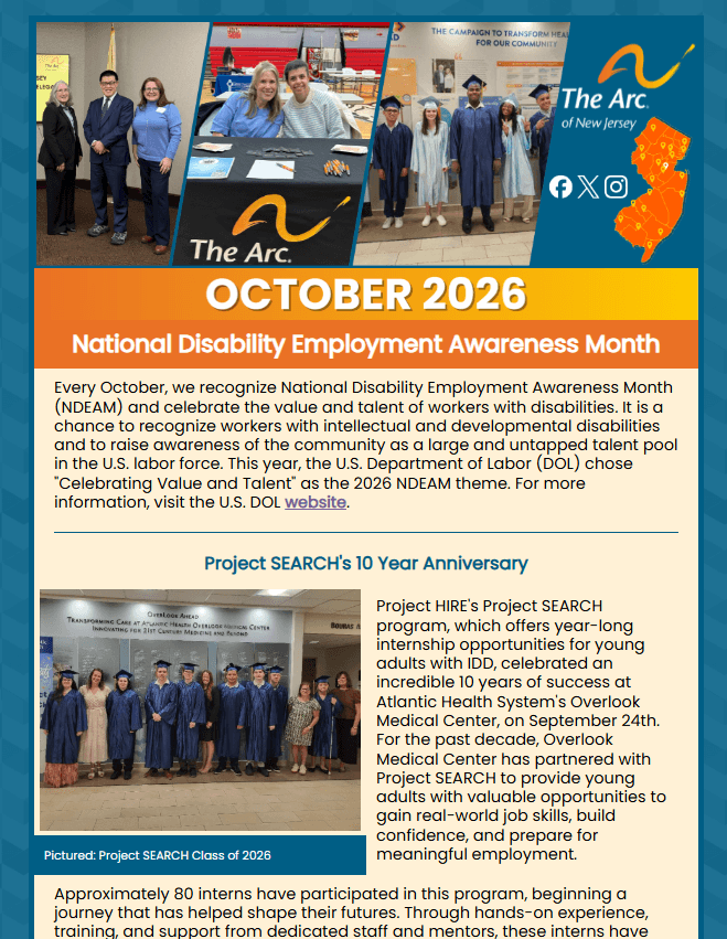 October 2026 E-Newsletter