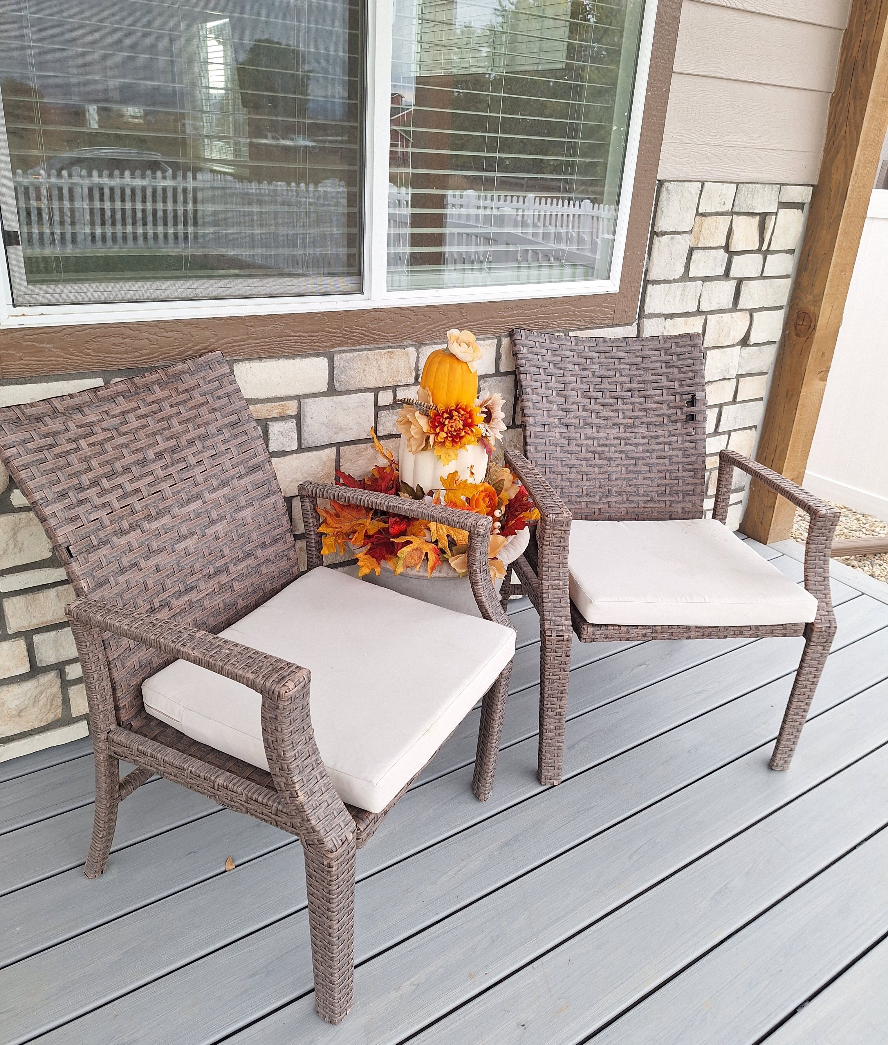 Addison's decoration on her front porch.
