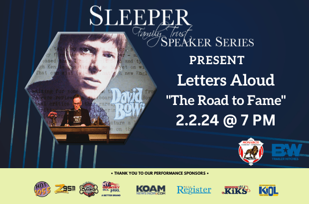 Sleeper Family Trust Present, Letters Aloud: "The Road to Fame"