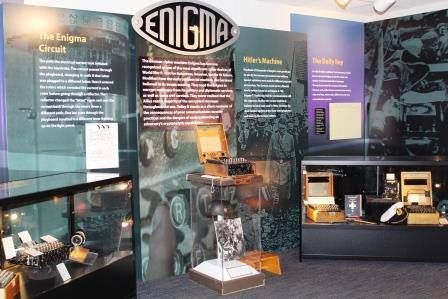 Enigma exhibit at National Cryptologic Museum