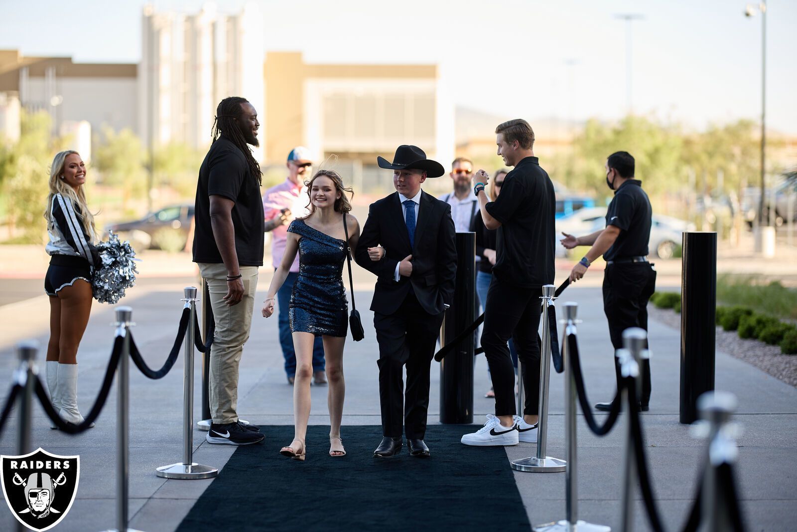 Las Vegas Raiders host 'Pediatric Prom' night for patients at team facility