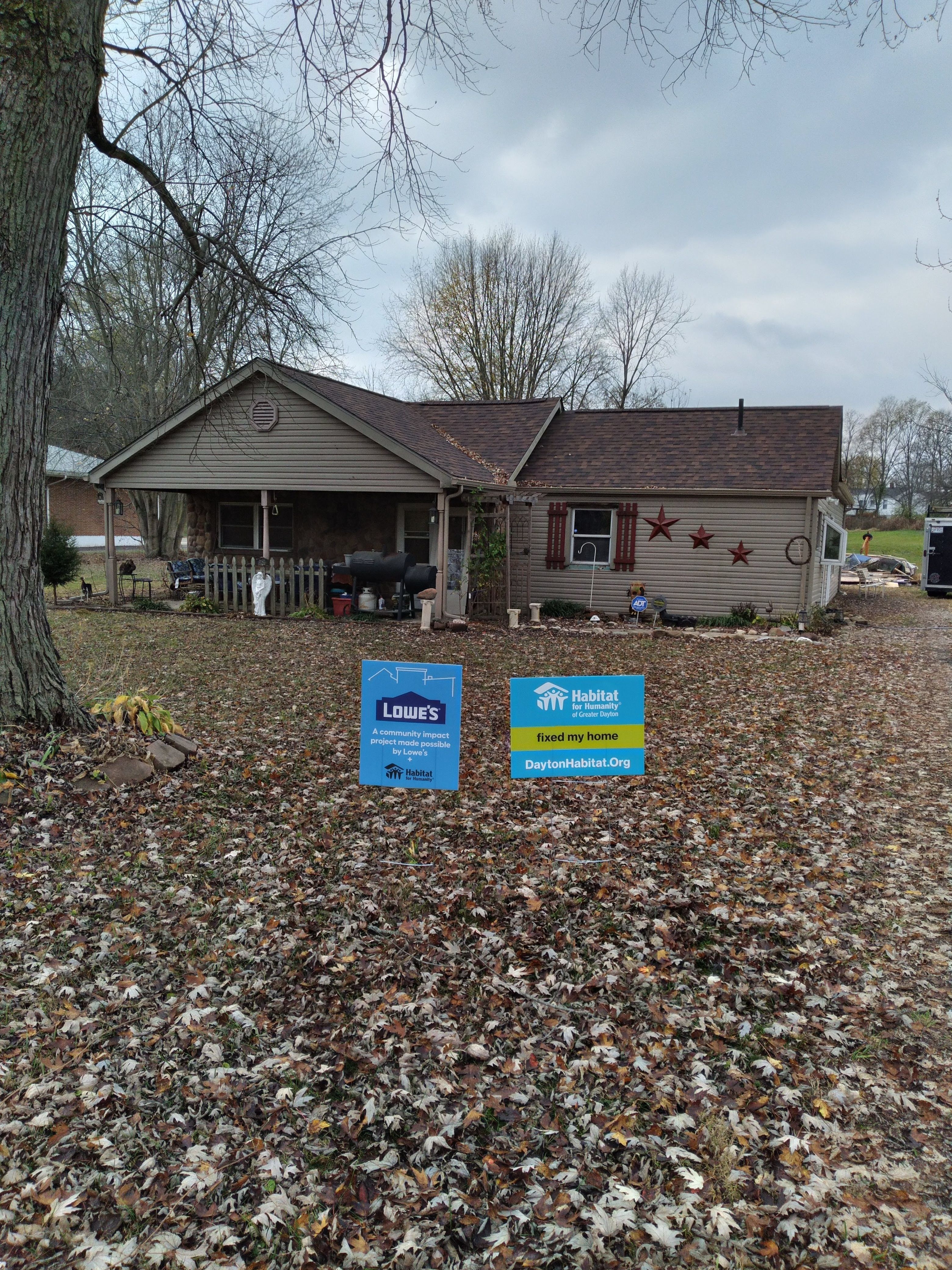 The Bussard Family Gets a New Roof