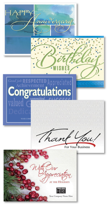 Various Designs of Greeting Cards