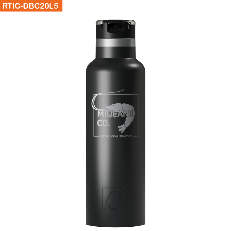 20 oz RTIC® Leak-Resistant Ceramic Lined Journey Water Bottle w/ Straw Lid