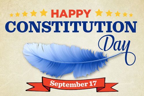 Constitution Day September 17th