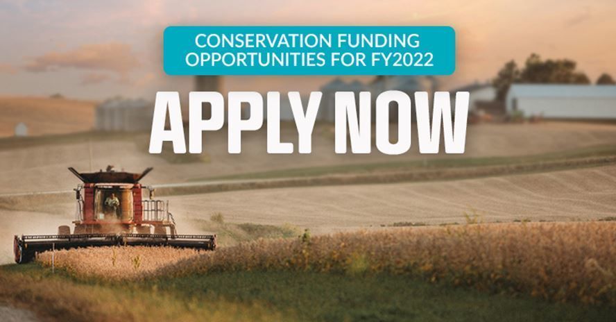 NRCS Accepting Applications for Conservation Programs for 2022