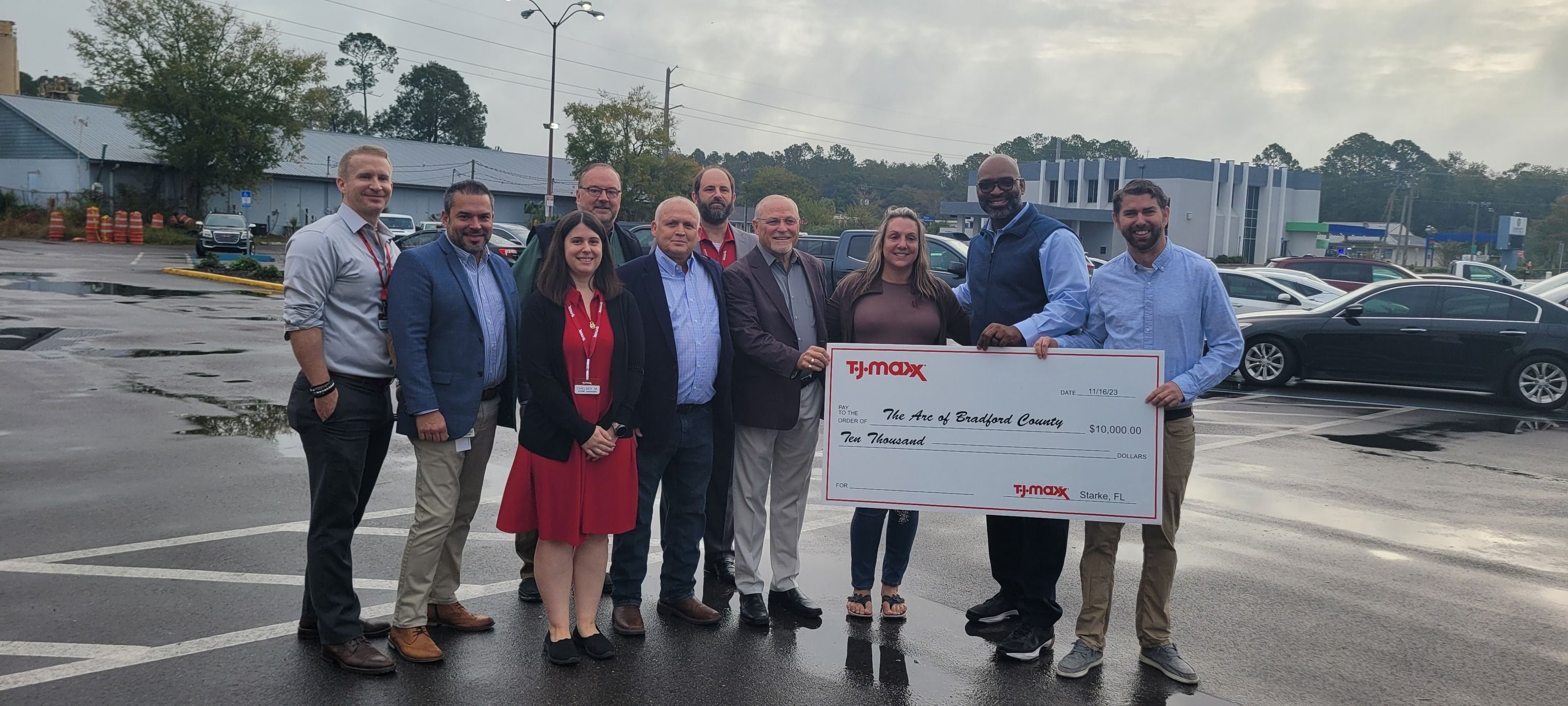 The Arc of Bradford County Receives $10,000 Grant from TJ Maxx Foundation
