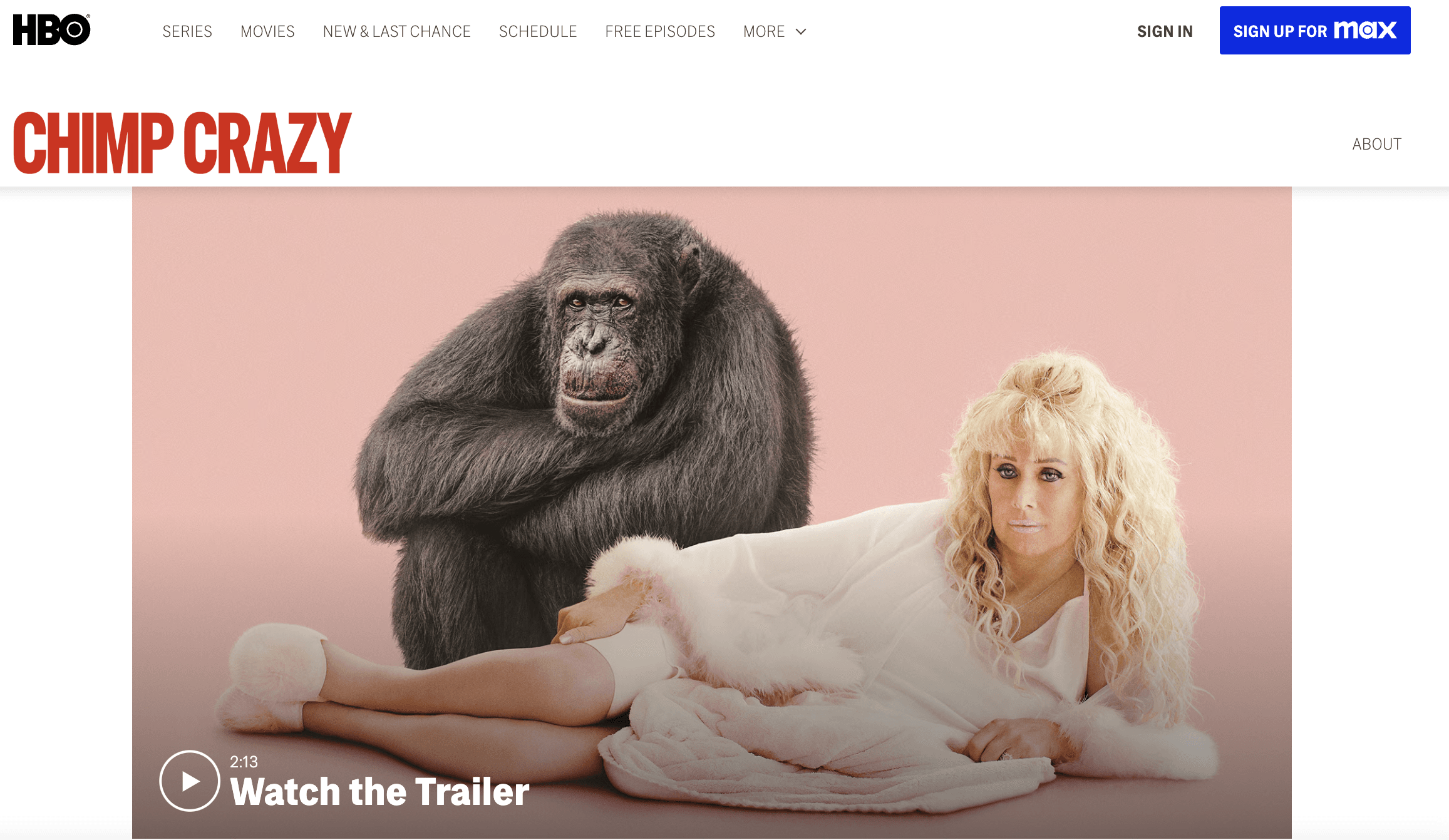 What’s up with the new docuseries “Chimp Crazy